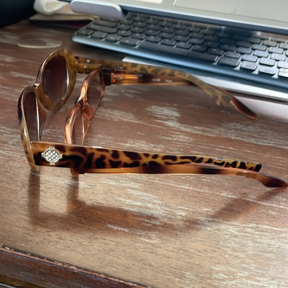 JM NY brown +2.50 readers and reader sunglasses with bifocals +2.50 - Picture 14 of 16